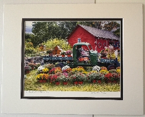 Matted Print